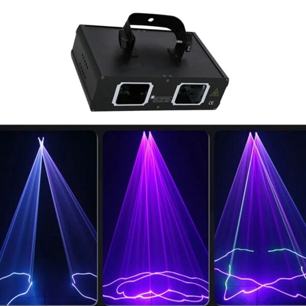 Dual Head Full Colour Line Laser  Stage Light