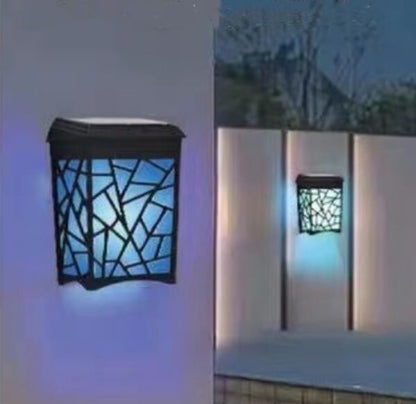 Aerbes Solar Powered RGB  Decorative Wall Lamp