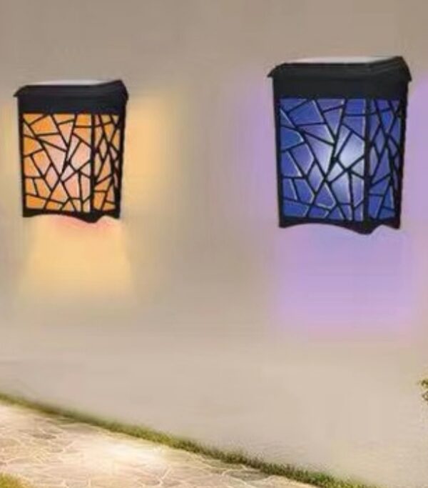 Warm White + Multi Colors Solar Light