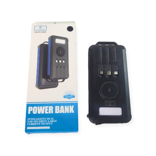 Solar Powered Power Bank  16800mah with Wireless Charging