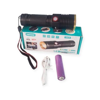 Aerbes AB-Z1163 Rechargeable Portable LED Flashlight