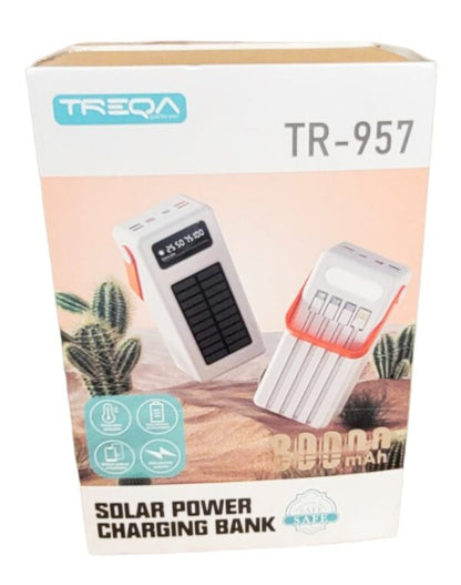 Treqa Solar Power Bank  80000mah