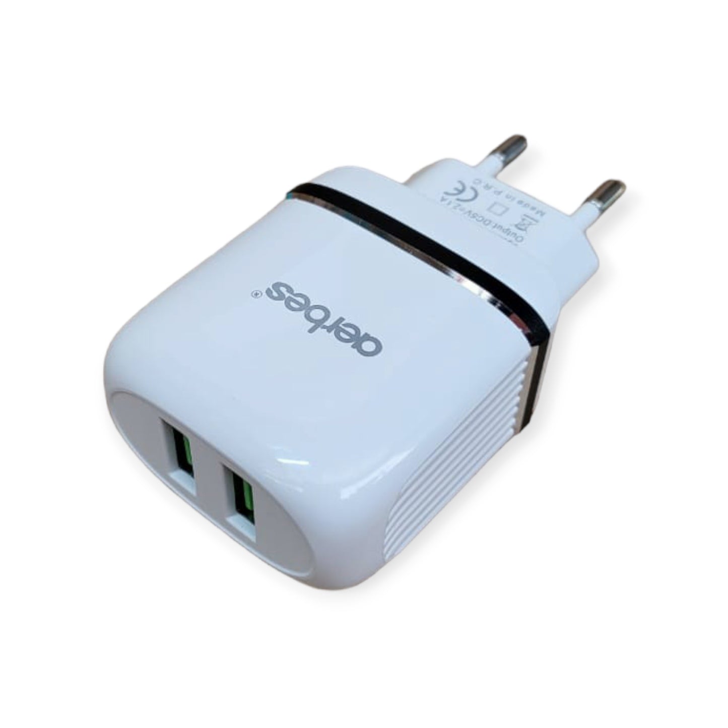 Aerbes AB-SJ25 Dual USB Port Wall Charger 2.1A