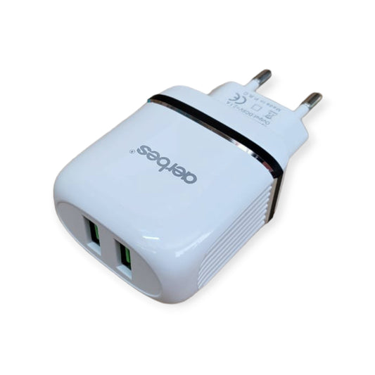 Aerbes AB-SJ25 Dual USB Port Wall Charger 2.1A