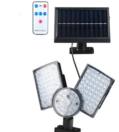 Waterproof Outdoor Solar Induction  Street Light 112LED With Remote  Control