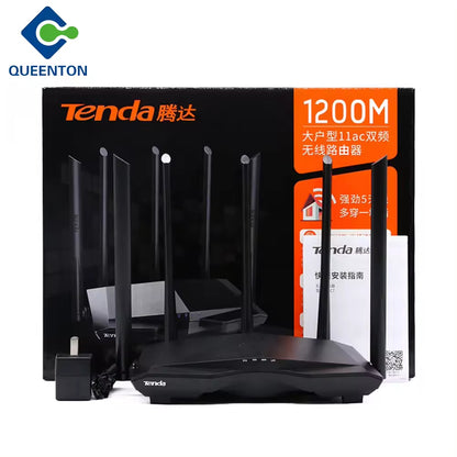 Tenda AC1200 Smart Dual band  Wifi Router with App Management