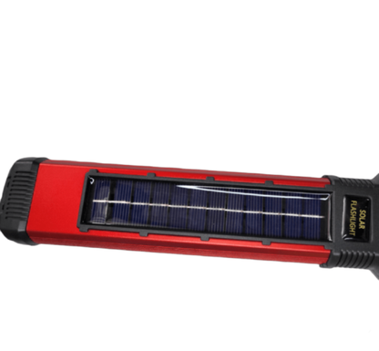 W5122B Solar USB Rechargeable Flashlight