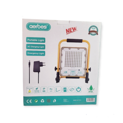 Aerbes AB-T1100 Portable Rechargeable LED Light 100W