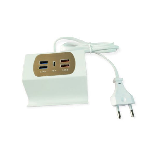 PD+4USB Port 3.1A Charging Hub Stand