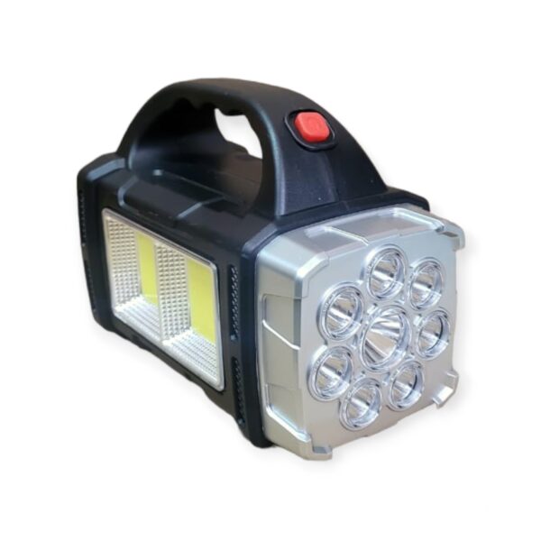 Rechargeable Multifunctional Solar Powered Searchlight XPE+8LED+2COB