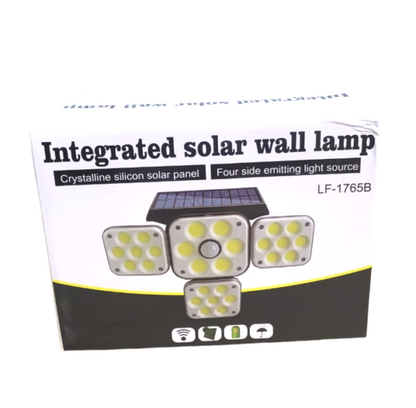 Solar Powered Sensor Wall Light 180  COB