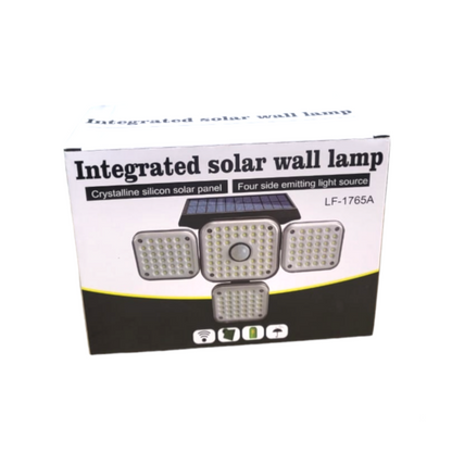 Solar Powered Sensor Wall Light 144  LED