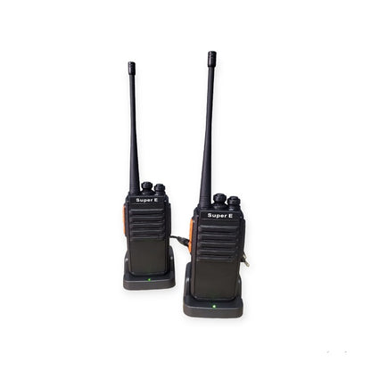 Super E 8W Dual Walkie Talkie 4.2V  1500Mah Battery