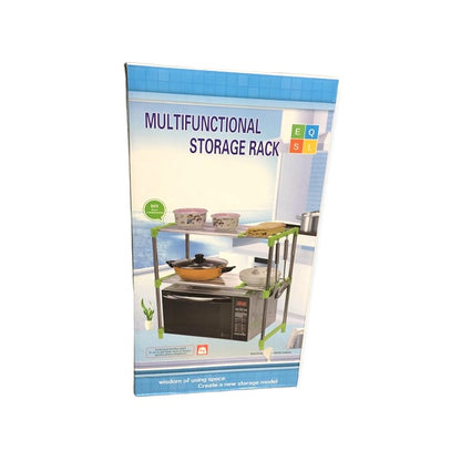 XF0883 Adjustable 2 Layer Microwave Storage Rack 5852