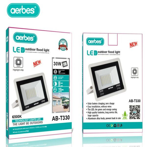 Aerbes AB-T330 LED Outdoor Flood Light 30W 220V