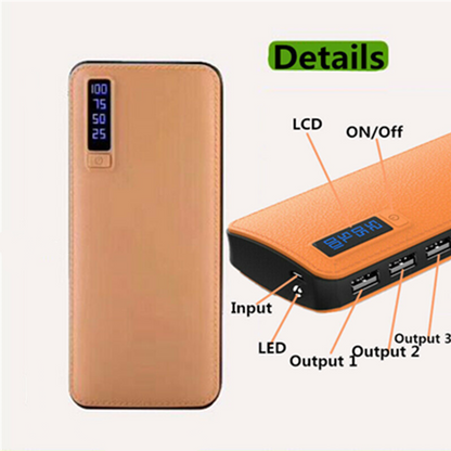 8000Mah Power Bank with Torch