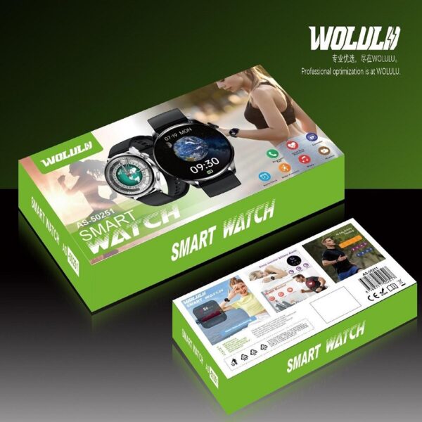 Wolulu Bluetooth Smart Watch  HryFine App