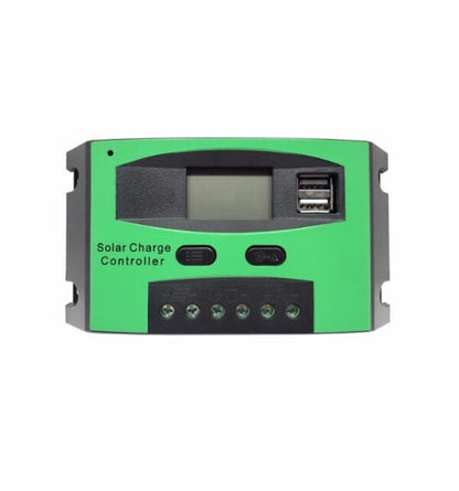 XF0843 PWM Solar Charge Controller Dual USB Output With LCD Display 50A 50V