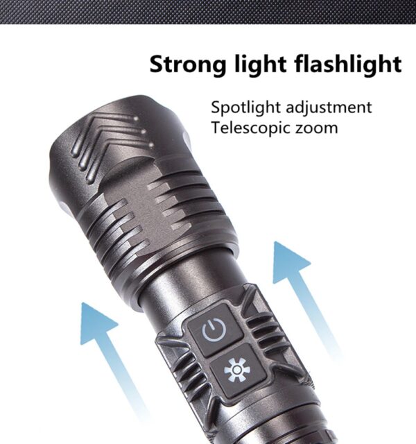 FA-S18-P99 High Power Rechargeable LED Flashlight