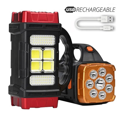 Aerbes AB-TY32 Rechargeable Solar 76LED+COB Powered Work Light 38W