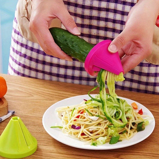 1pc Multifunctional Vegetable Fruit Spiral Peeler