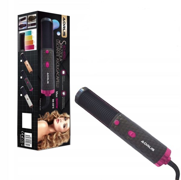 Aorlis 1600w 3 in 1 Professional  Comb Hair Curler, Straightener &  Dryer