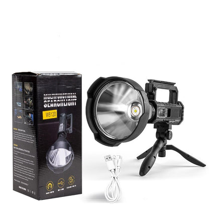 Type C Rechargeable High-Power  LED Spotlight with Tripod