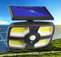 Aerbes Solar Powered Split Wall  Lamp with Remote