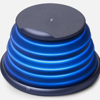 10W Silicone Wireless Foldable Mobile Charger Atmosphere Light