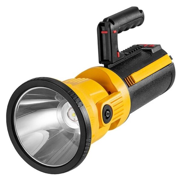 Rechargeable Multi-Function  Flashlight Portable LED  Searchlight COB Handhold Lamp  Support Mobile Phone Charging