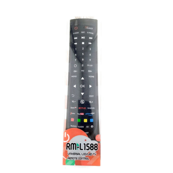 RM-L1588 Universal TV Remote LG/Samsung/Sony Can Be Used Directly,All Others Need To Be Set