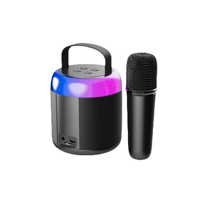 Wolulu AS-50192 Portable Bluetooth Speaker with Karaoke Microphone 1500mah Battery