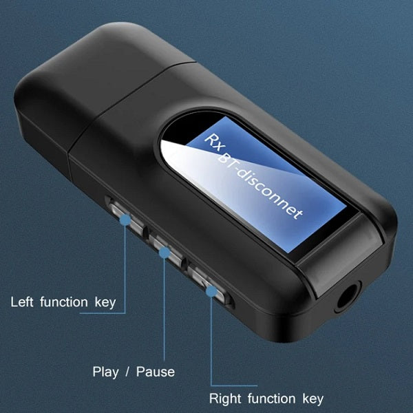 T11 Wireless Bluetooth Receiver & Transmitter with Display