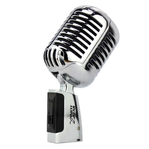 Dynamic Retro Vintage  Microphone For PC Mixer