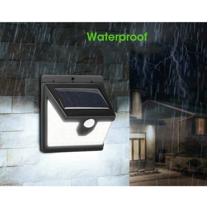 60W Solar Powered Motion Sensor  Wall Light