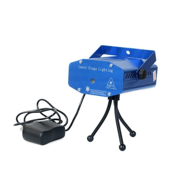 Wolulu AS-51521 Mini Holographic Laser Stage Light 6 in 1