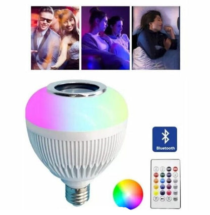 Aerbes AB-QP01 LED RGB Music Bulb With Remote Control 12W