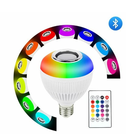 Aerbes AB-QP01 LED RGB Music Bulb With Remote Control 12W