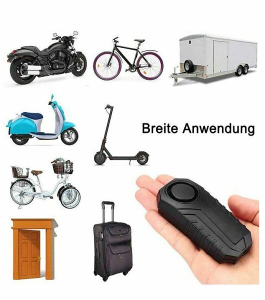 Motorbike And Bicycle Anti Theft  Alarm