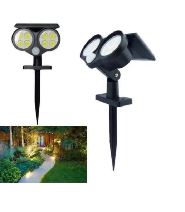 Solar Powered Cob Light Wall Lamp  200lm