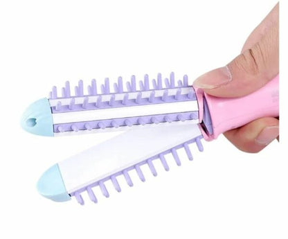 Aerbes Mini Kid's Curling Iron  Brush