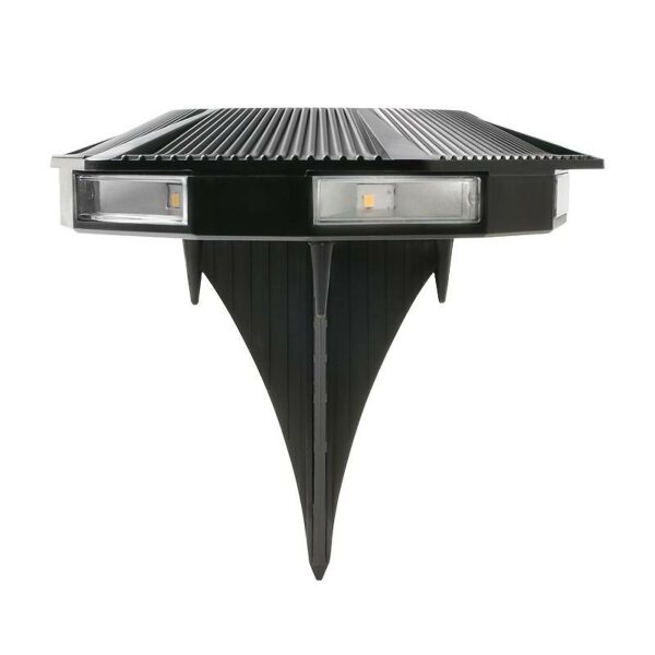 Outdoor Solar Sensor Ground Wall  Mounted Lamp 6LED