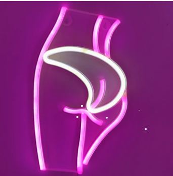 FA-A61 Lady’s Behind Silhouette Neon Sign USB And Battery Operated