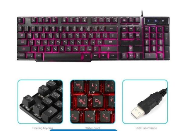 Aerbes AB-D003 Gaming Keyboard with Backlight Function