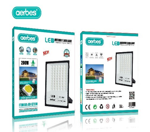 Aerbes AB-X7200 LED Outdoor Flood Light 200W