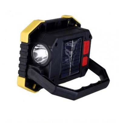 Rechargeable Solar Powered  2COB Work Light