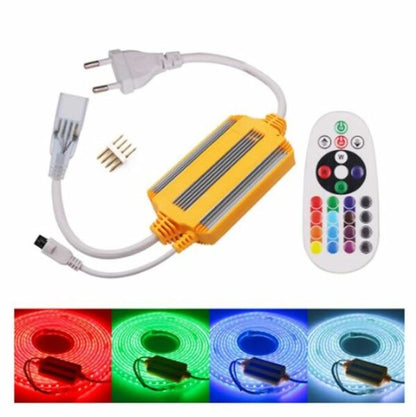 Aerbes AB-Z1026 RGB 10MM Waterproof LED Controller Strip Lights 1500W 15A