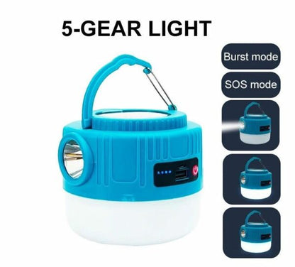 Aerbes Multifunctional  Rechargeable Solar Camping Light