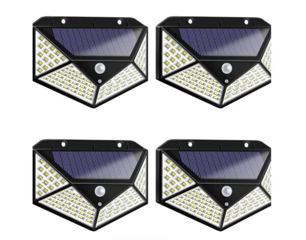 Solar Powered Motion Sensor Wall LED  Light