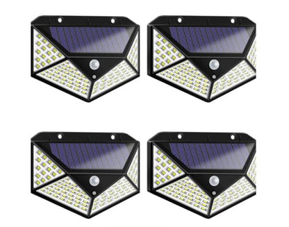 Solar Powered Motion Sensor Wall LED  Light